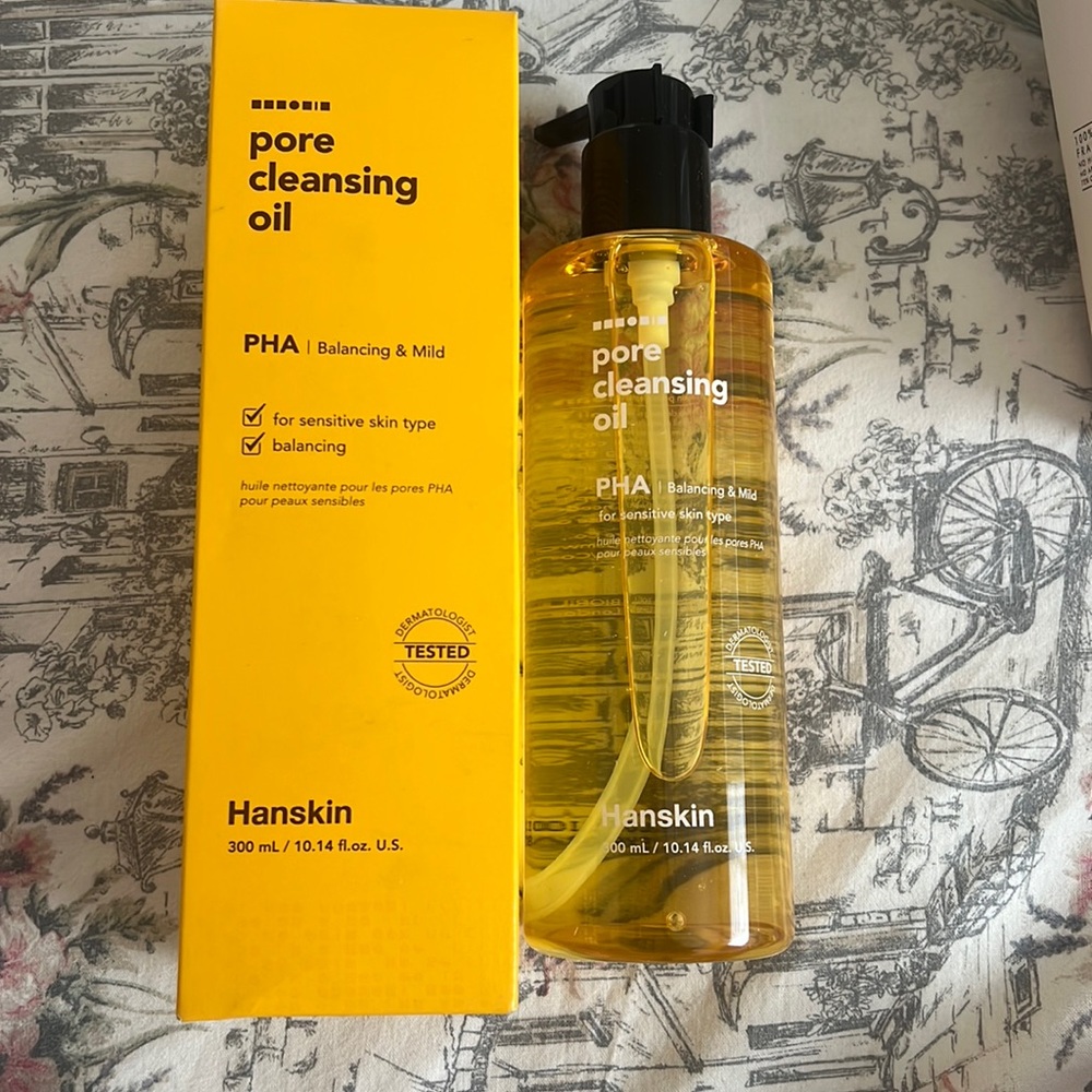 Hanskin pore cleansing oil